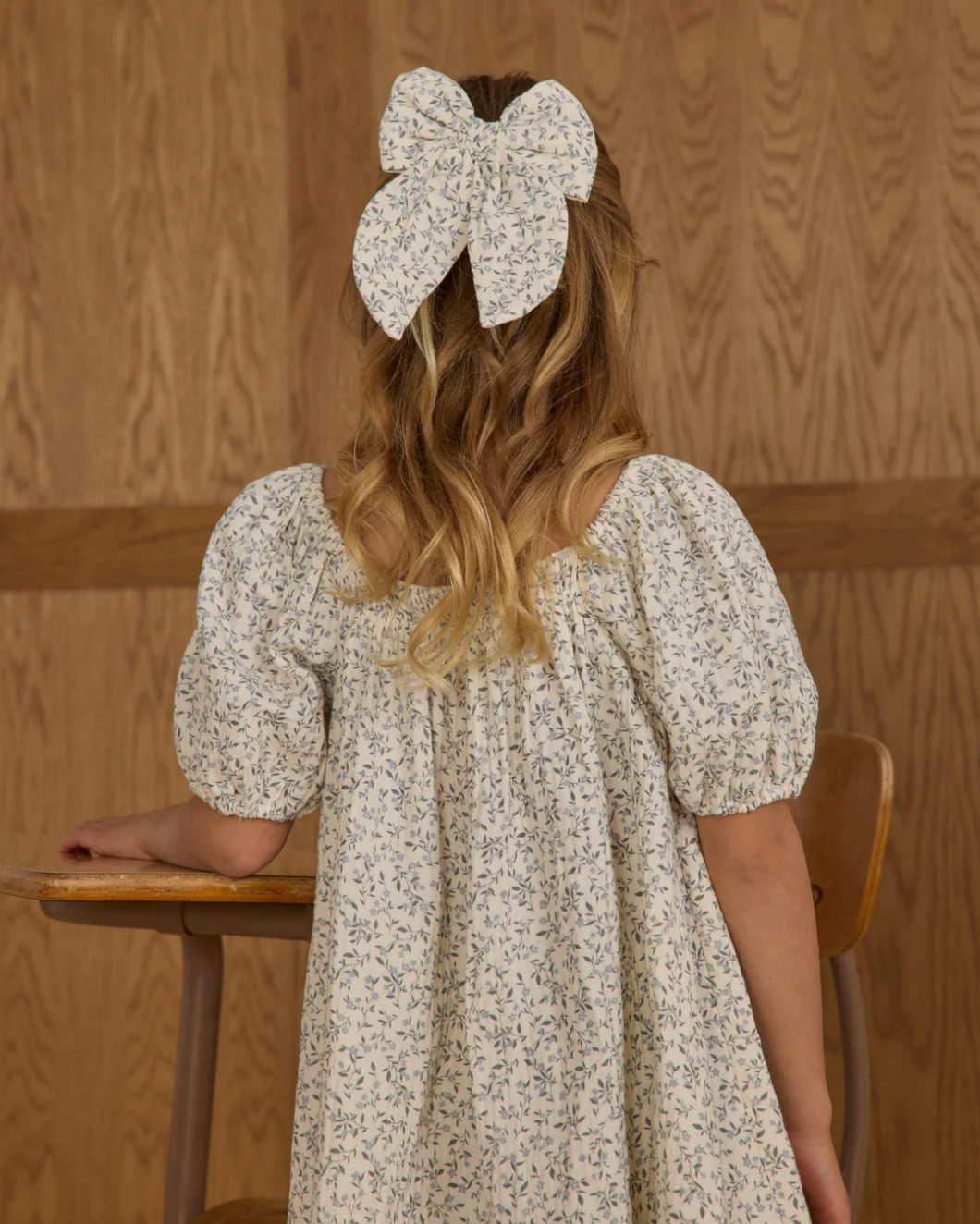 Sabrina Mini Dress - Blue Vines