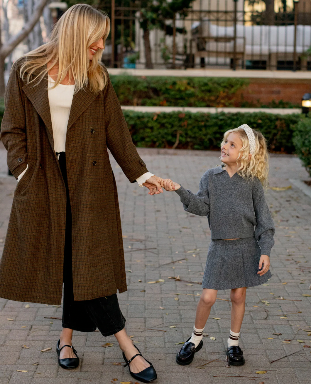Collared Sweater - Heathered Grey