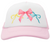 Bright Bows Youth Pink Trucker Hat