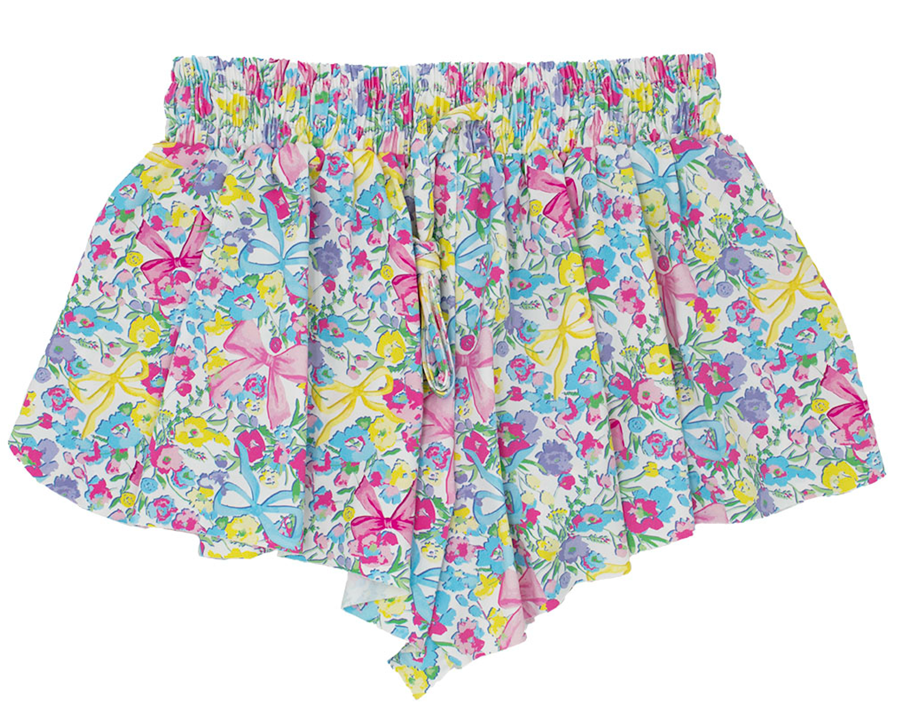 Bright Bows Butterfly Flowy Shorts