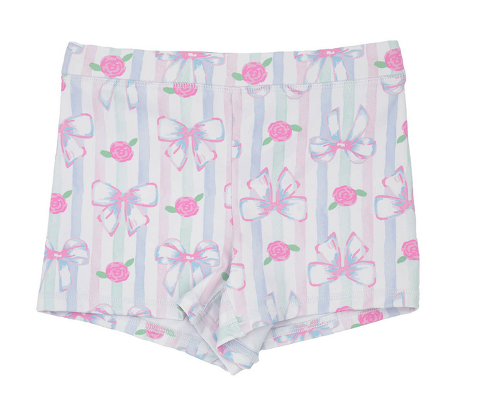 Izzy Tennis Dress & Shorts Water Color Bows