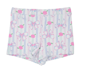 Izzy Tennis Dress & Shorts Water Color Bows