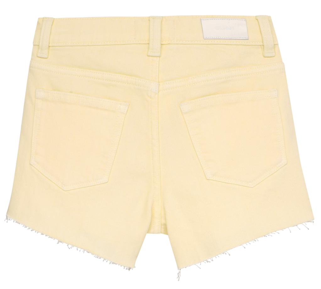 Lucy Short Cut Off Jean Shorts in SUNSHINE