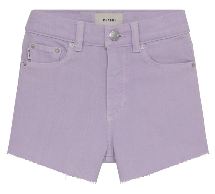 Lucy Short Cut Off Jean Shorts in VIOLETTE