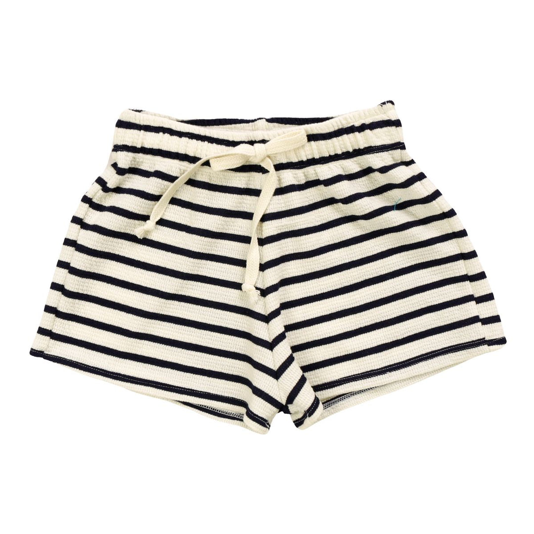 Striped Short With Draw Cord