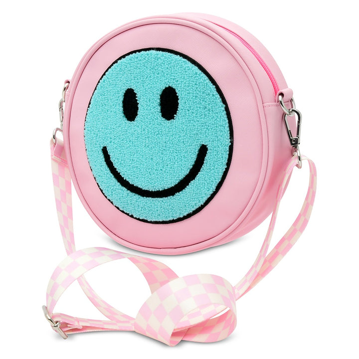 Smile Check Crossbody Bag