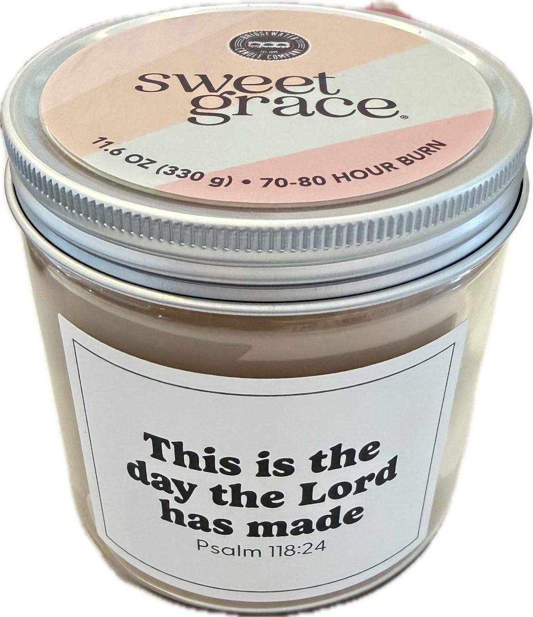 This Is The Day The Lord Has Made - Sweet Grace Candle