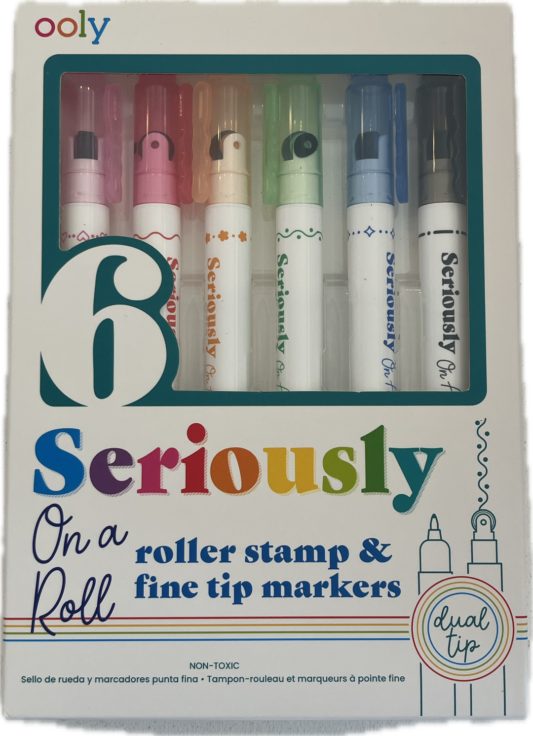 Marker Rool Seriously: On A Roll - Fine Tip & Roller Samp Tip Markers – Blossom Girl