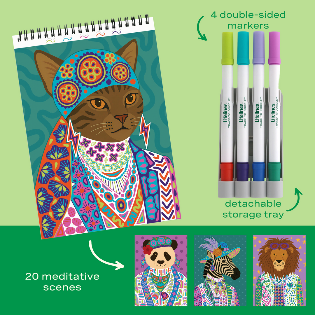 FlowArt®: Trace-To-Doodle, Wild Style