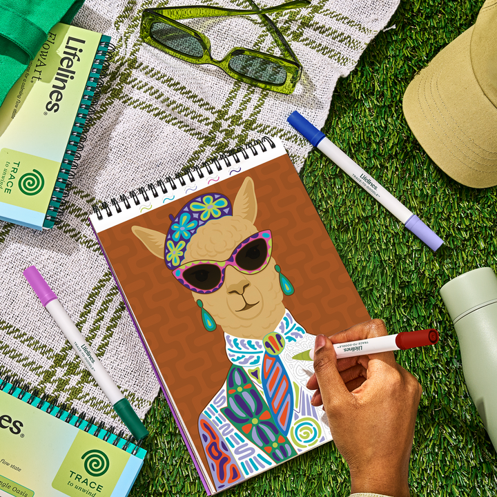 FlowArt®: Trace-To-Doodle, Wild Style