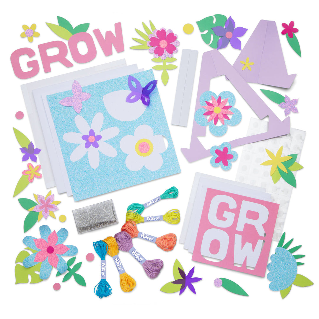 Floral String Art Kit