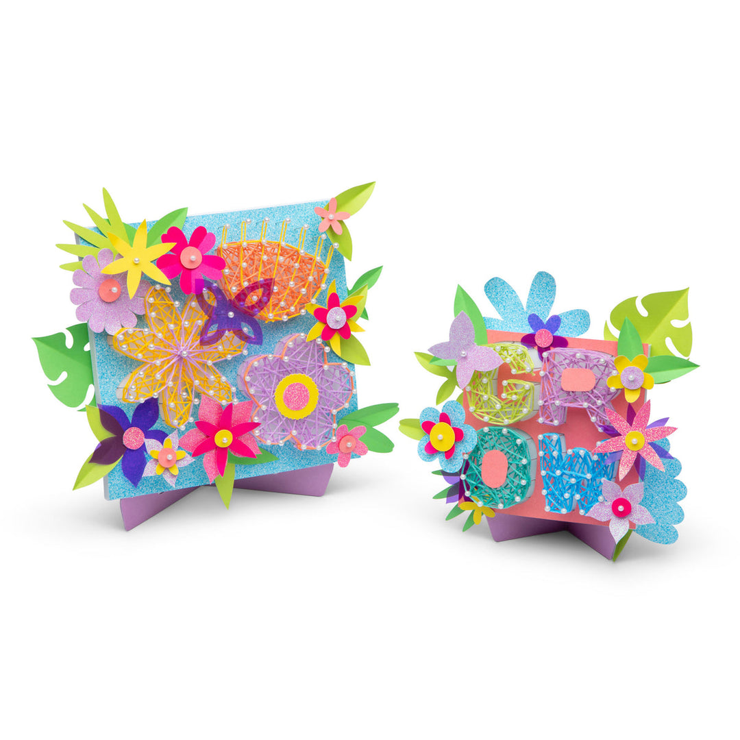 Floral String Art Kit