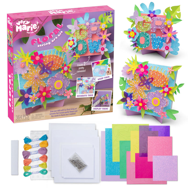 Floral String Art Kit