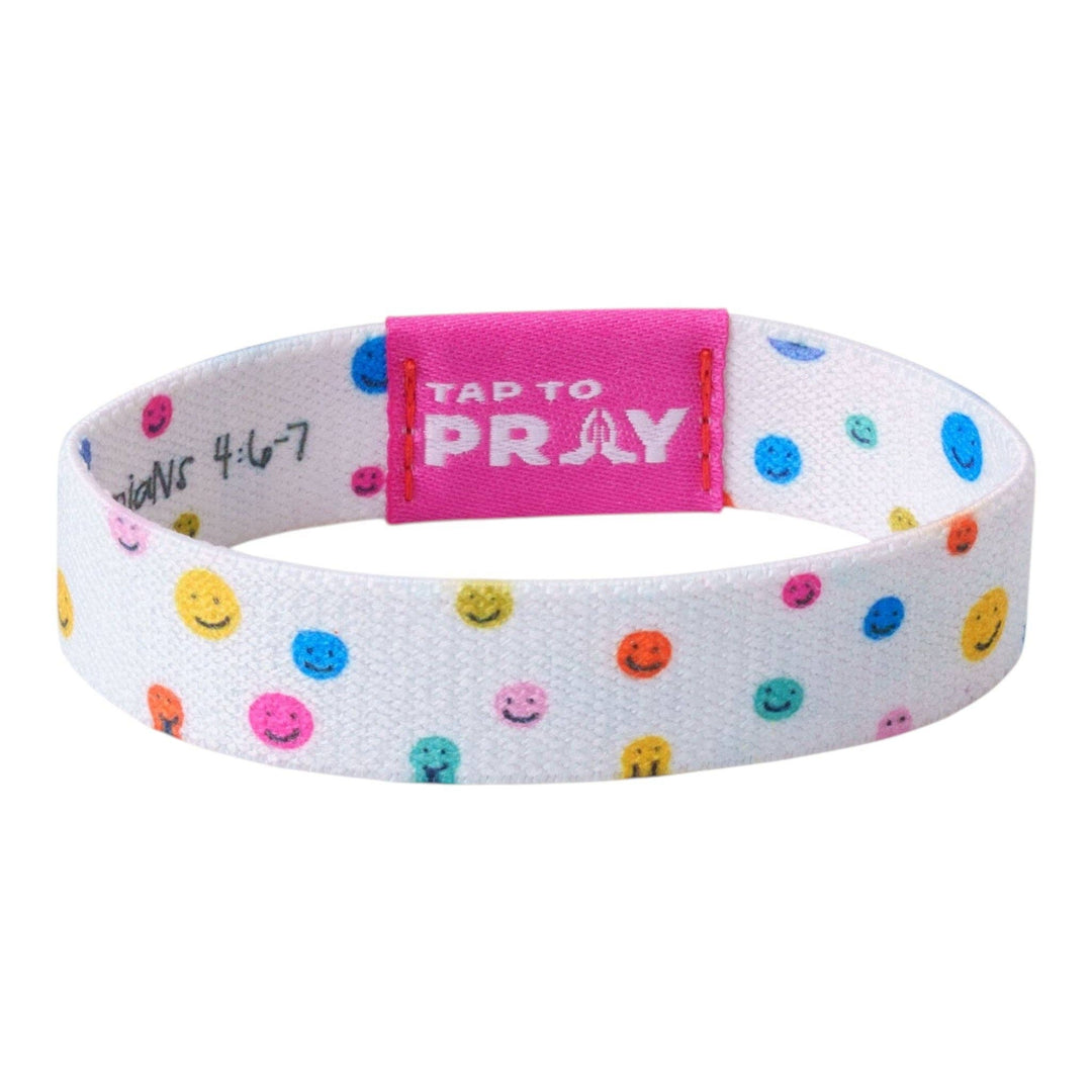 Tap To Pray® Kingfolk Series Wristband – Anxious For Nothing: Small