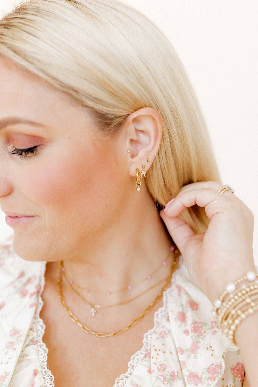 Screwback Stud Earrings - Millie Bow