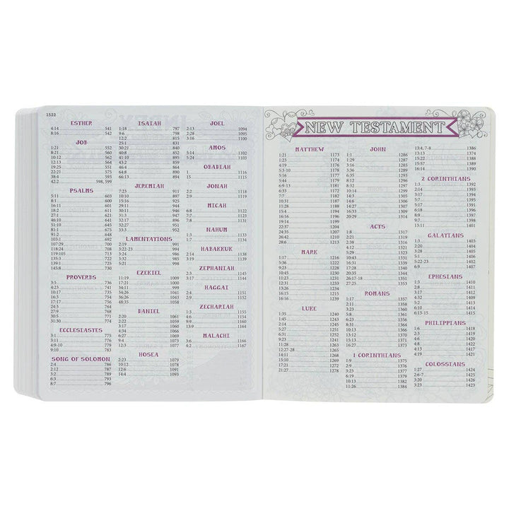 ESV My Creative Bible for Girls Softcover, Pink Floral