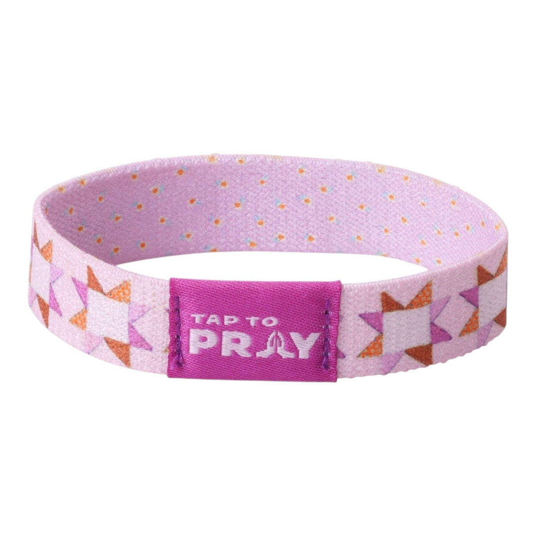 Tap To Pray® Kingfolk Series Wristband – Covered by His Promises: X-Small