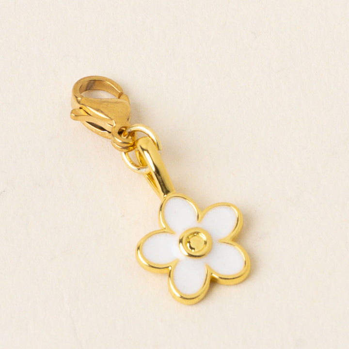 Jewelry Charm Shape: White Flower
