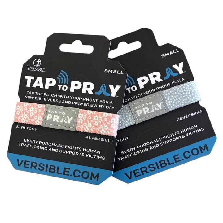 Tap To Pray® Wristband – Poppy & Pepper: Small