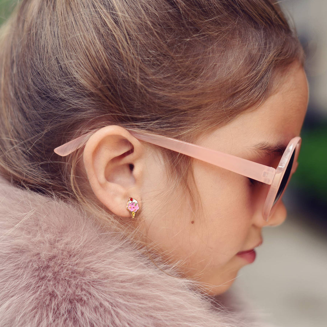 Ice Cream Dream | Cutie Stud Earrings | Hypoallergenic