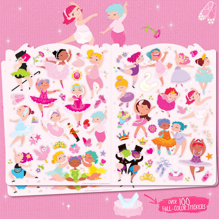 Ballet Nail Stickers and Activity Book Gift Pack