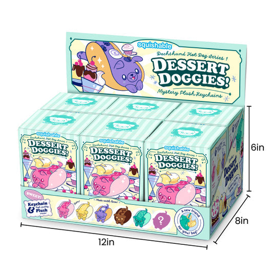 Blind Box Keychain - Dachshund Hot Dogs