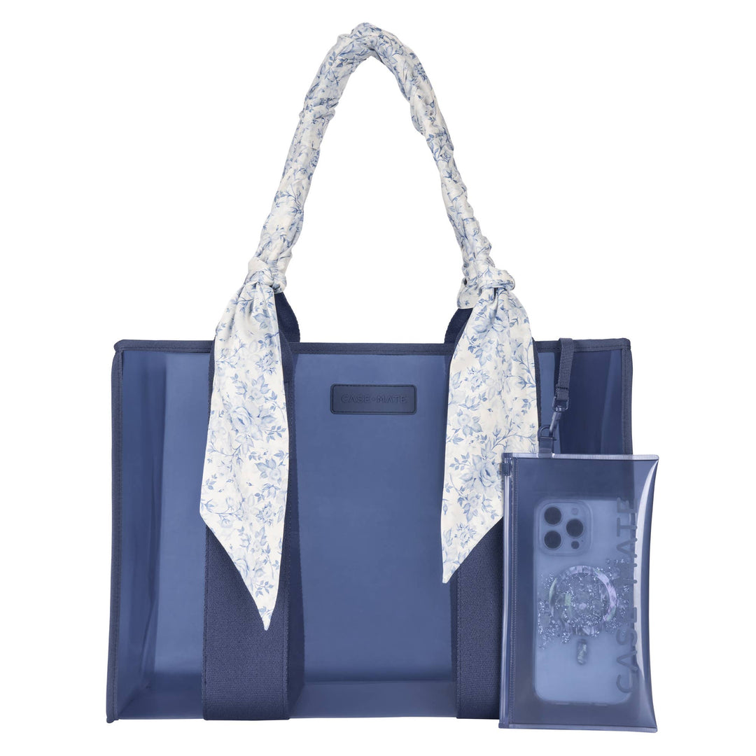 Case-Mate Something Navy Twilly Jelly Tote Bag