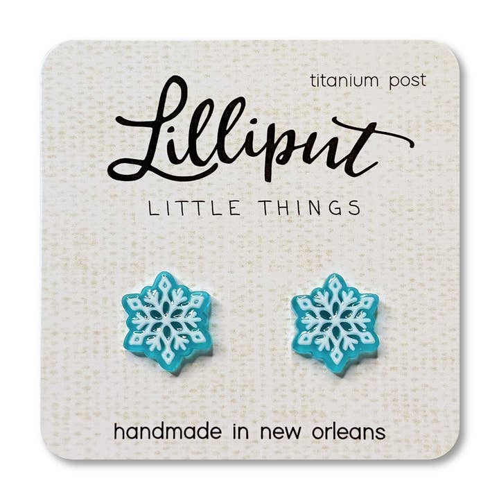 Blue Snowflake