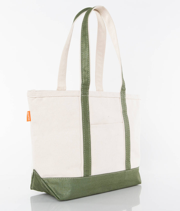 Medium Metallics Classic Tote: Rose Gold