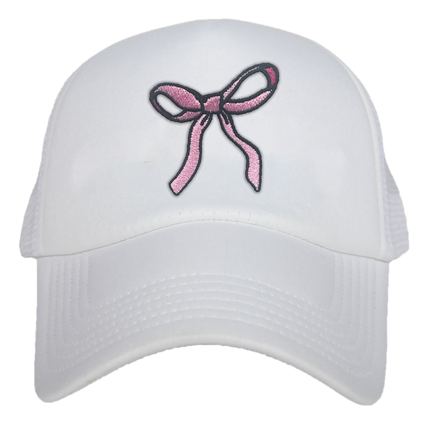 Bow Hat White