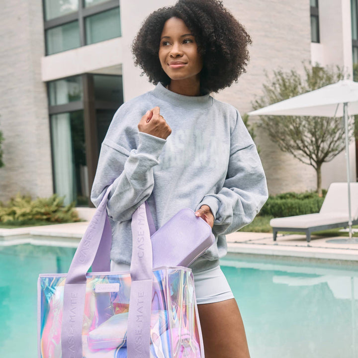 Case-Mate Jelly Makeup Bag: Ballet Pink Twinkle