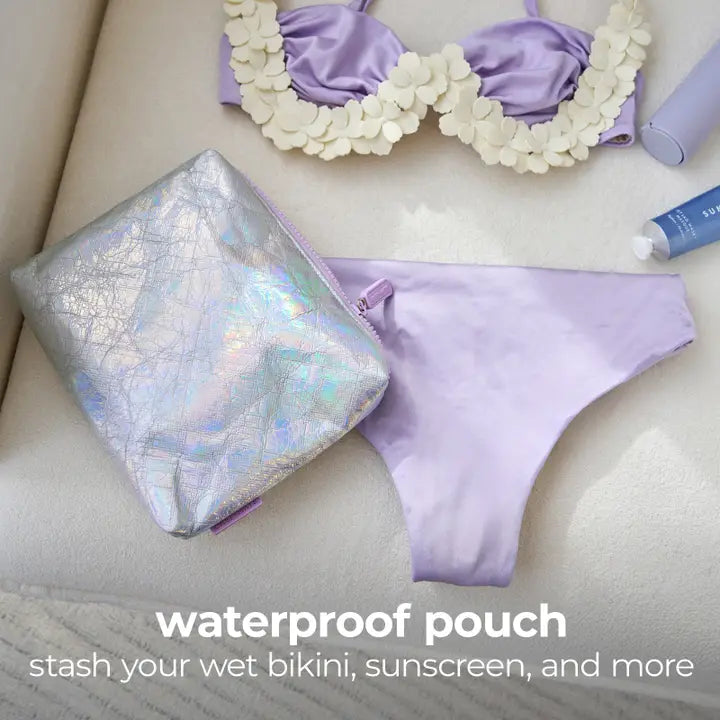 Case-Mate Metallic Bubble Makeup Bag