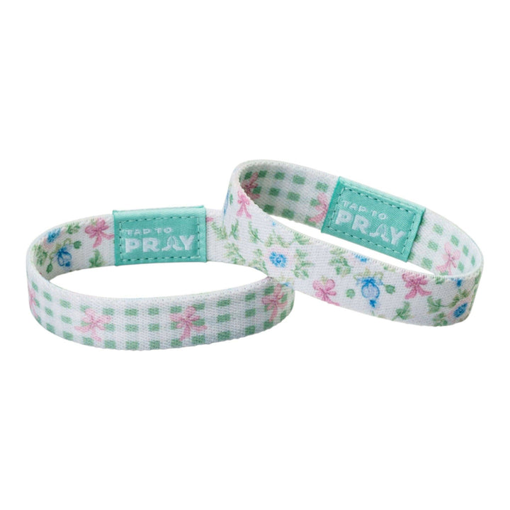Tap To Pray® Wristband – Flower Basket: Extra Small