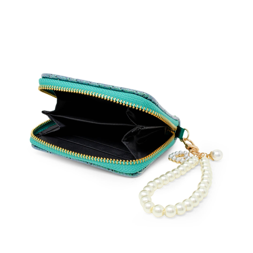 Sparkle Quilted Wallet Holiday Edition: Green