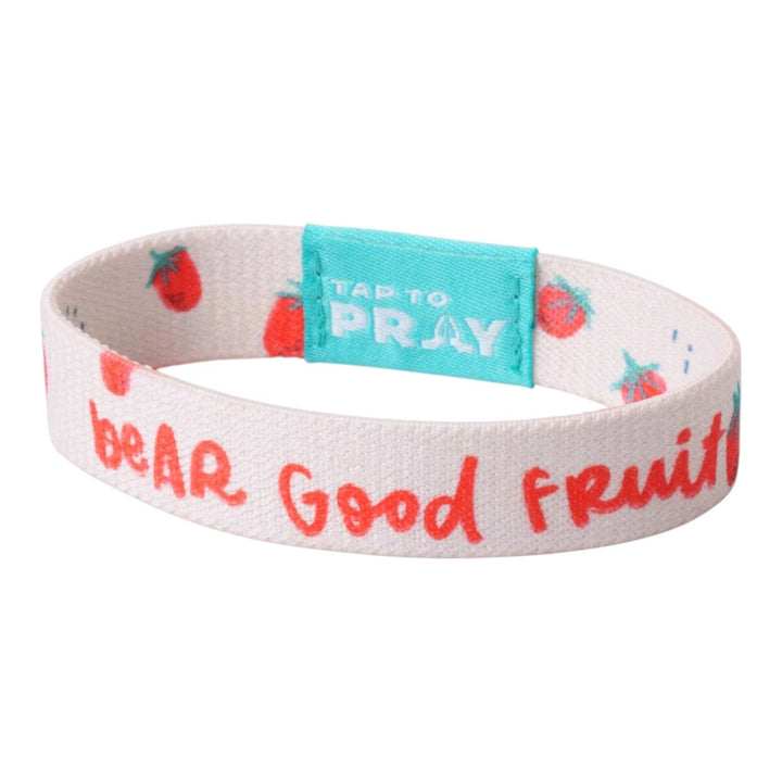Tap To Pray® Kingfolk Series Wristband – Bear Good Fruit: Small