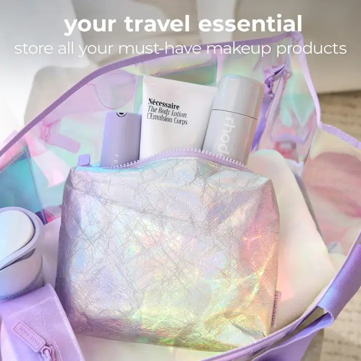 Case-Mate Metallic Bubble Makeup Bag