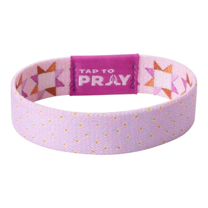 Tap To Pray® Kingfolk Series Wristband – Covered by His Promises: X-Small