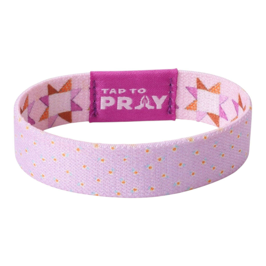 Tap To Pray® Kingfolk Series Wristband – Covered by His Promises: Small