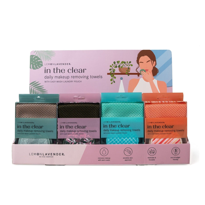 Lemon Lavender in the Clear Make-Up Remover Rounds