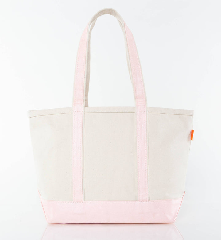 Medium Metallics Classic Tote: Rose Gold