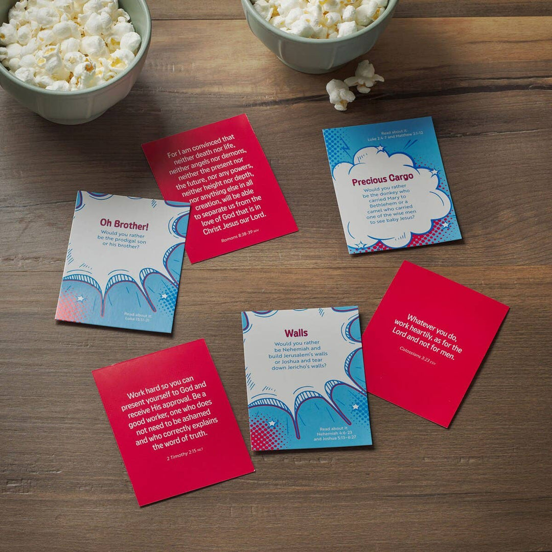 Bible-Based Conversation Starters for Families - Would You Rather?