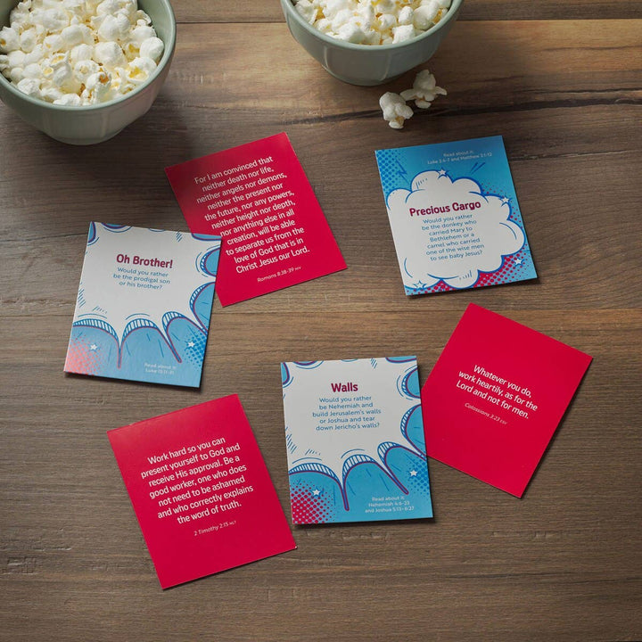 Bible-Based Conversation Starters for Families - Would You Rather?