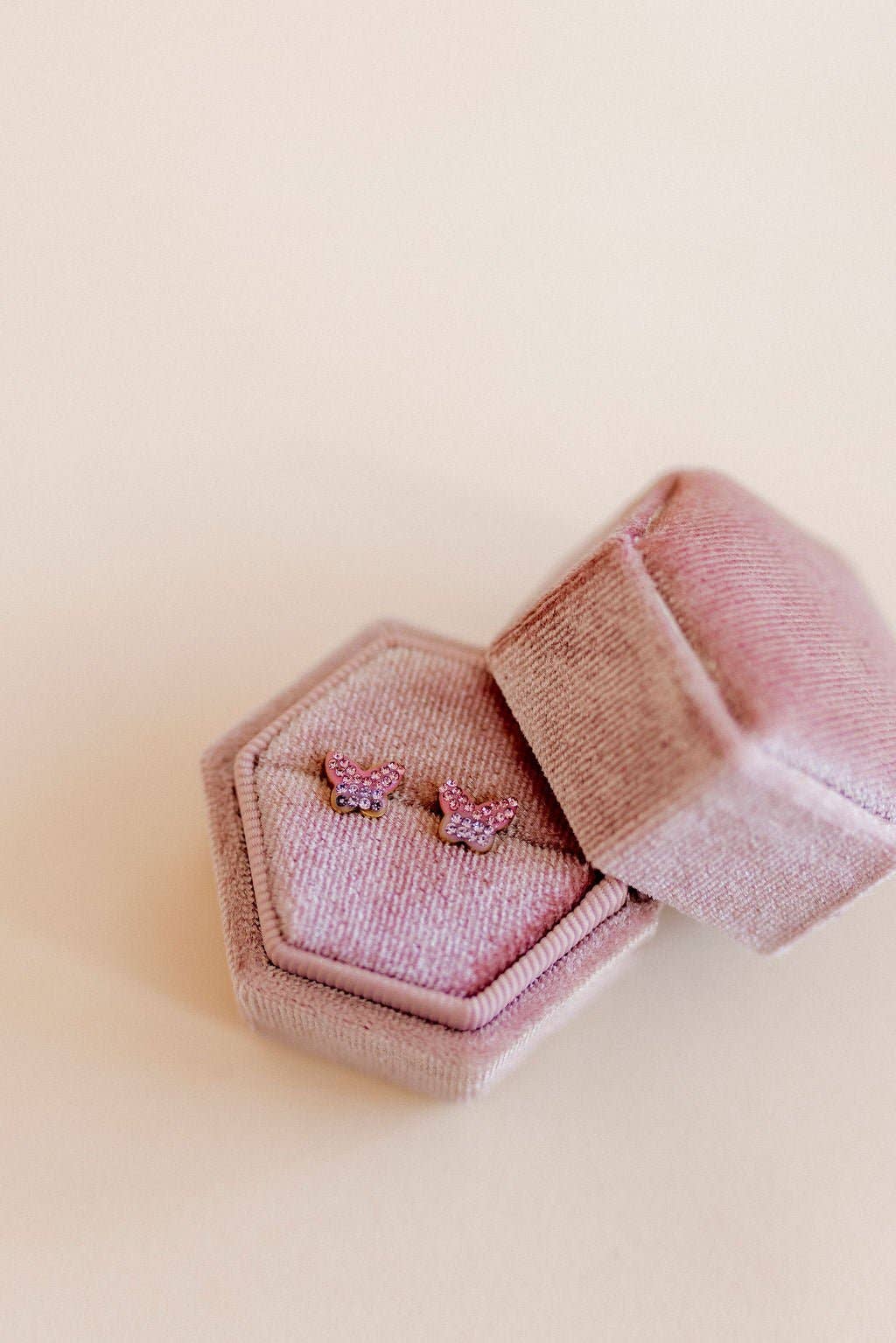 Screwback Stud Earrings - Bindi Butterfly
