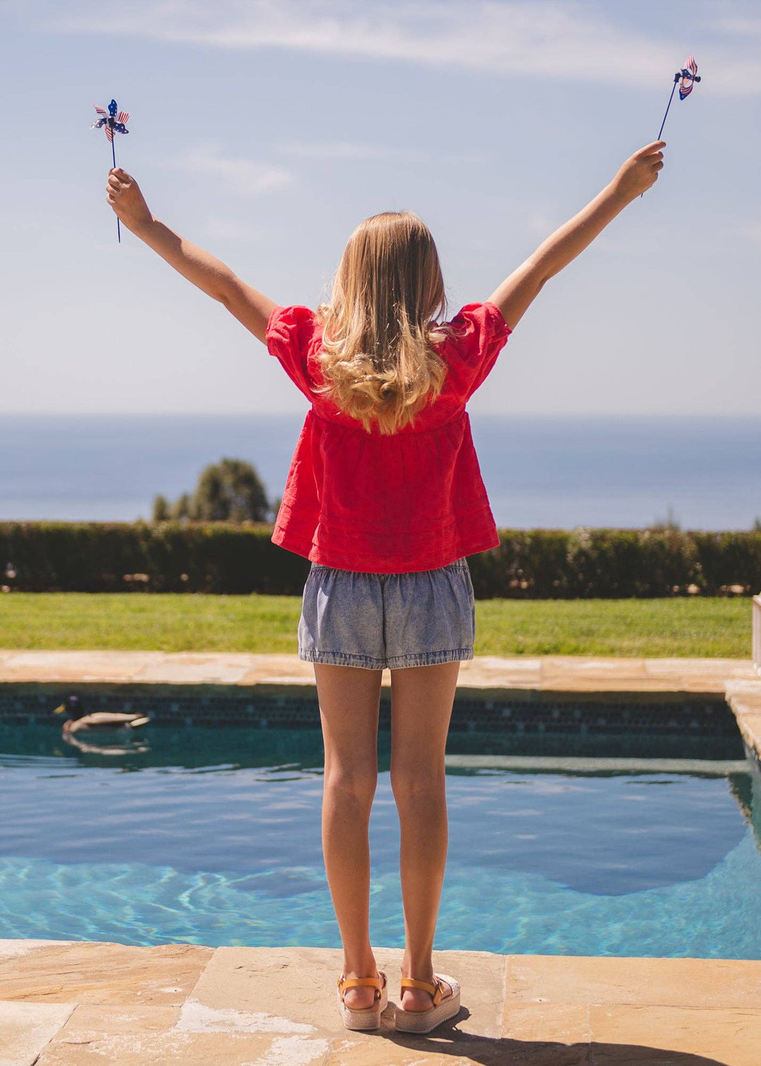 Strawberry Fields Top: Strawberry Red