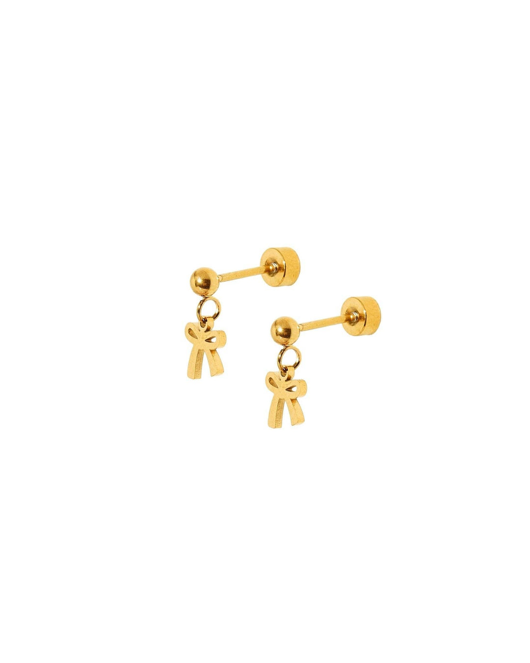 Screwback Stud Earrings - Millie Bow