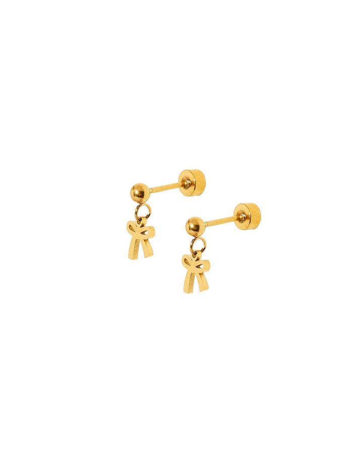 Screwback Stud Earrings - Millie Bow