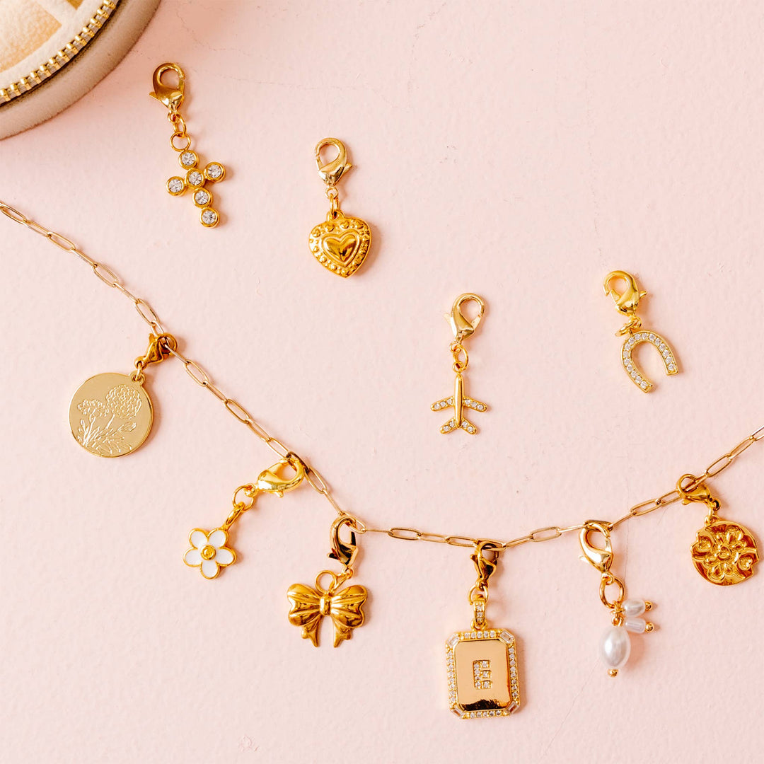 Jewelry Charm Shape: White Flower