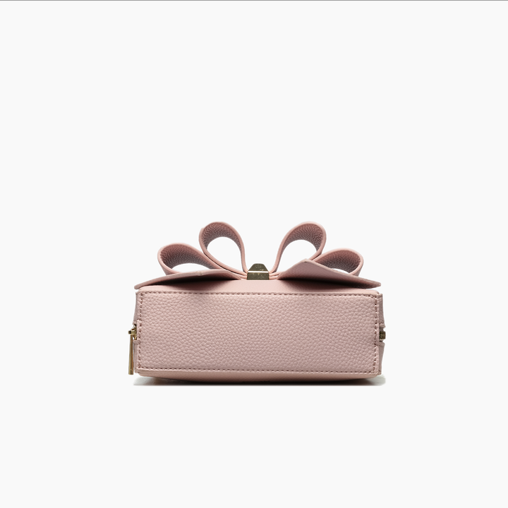 Stylish Boxy Mini Wallet Purse Essentials Pocket for Daily: Blush