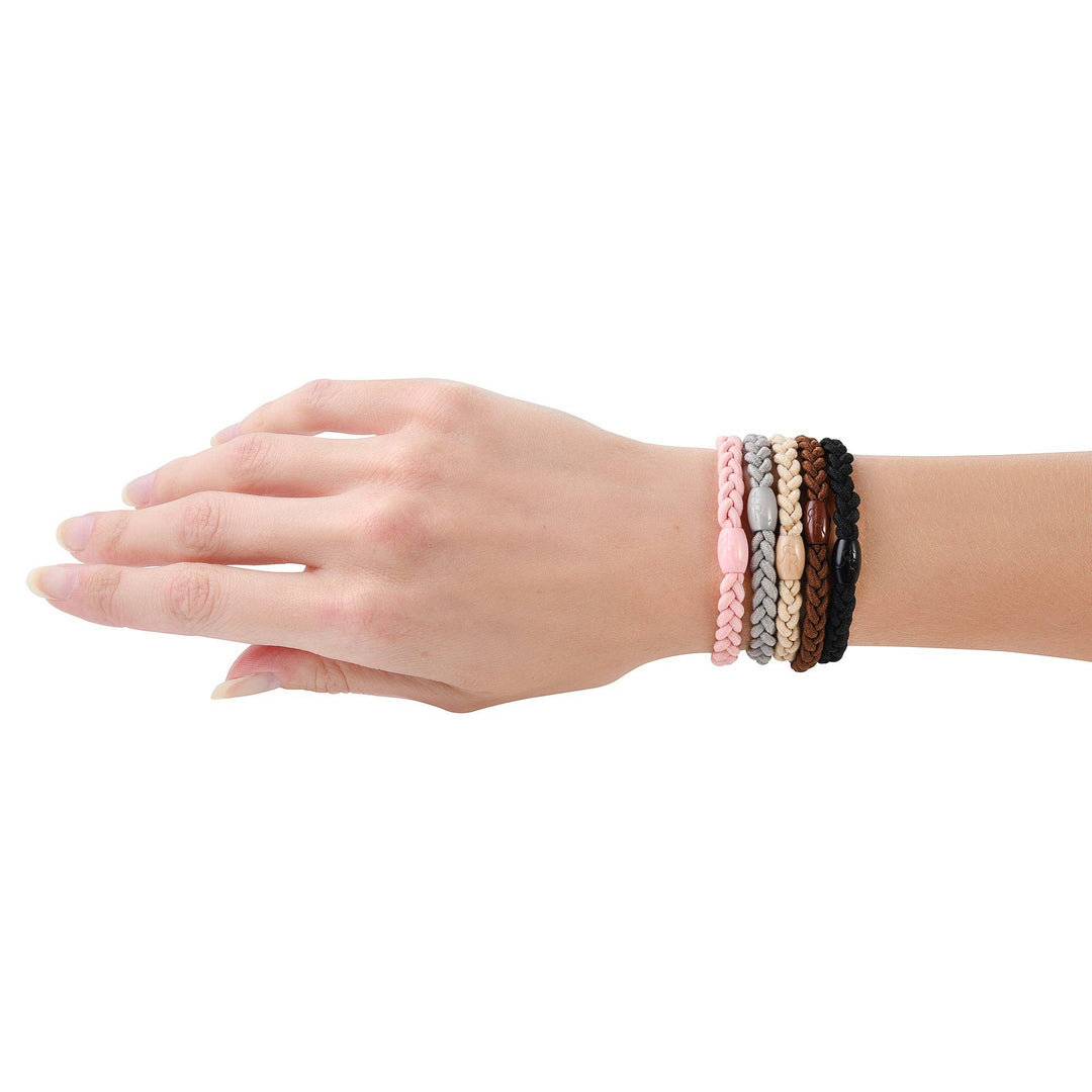 Cutie Bands + Bangles: Braided Brown