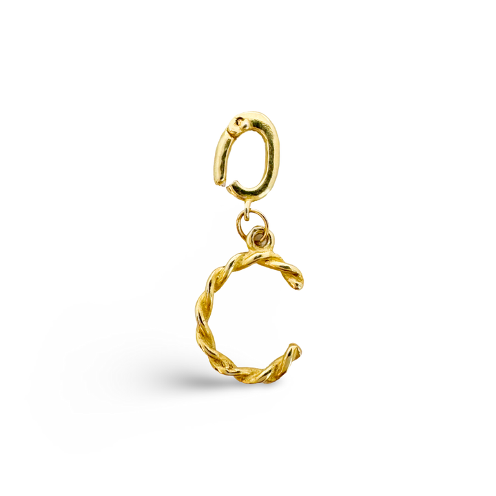 Alphabet Classic Gold Charms: B